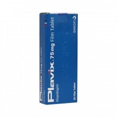 Плавикс 75мг №28 (2х14)