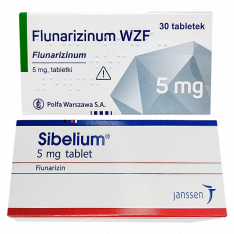 Сибелиум Флунаризин 5мг табл. №30