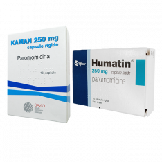 Каман/Хуматин (Паромомицин) капс. 250мг №16