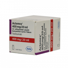 Актемра (Тоцилизумаб) 400мг для ин. 20мг/мл 20мл №1