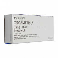Оргаметрил 5мг таблетки №30