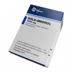 Солу медрол порошок лиоф. для инъекц. 1000мг №1