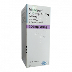 Мадопар 250 (200мг 50мг) аналог Бензиэль табл. №100