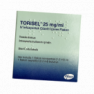 Торизел 25мг №1
