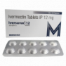 Ивермектин (Iverkast, Iversuvac, Ivermectin, Ivertac) для человека табл. 12мг  №10